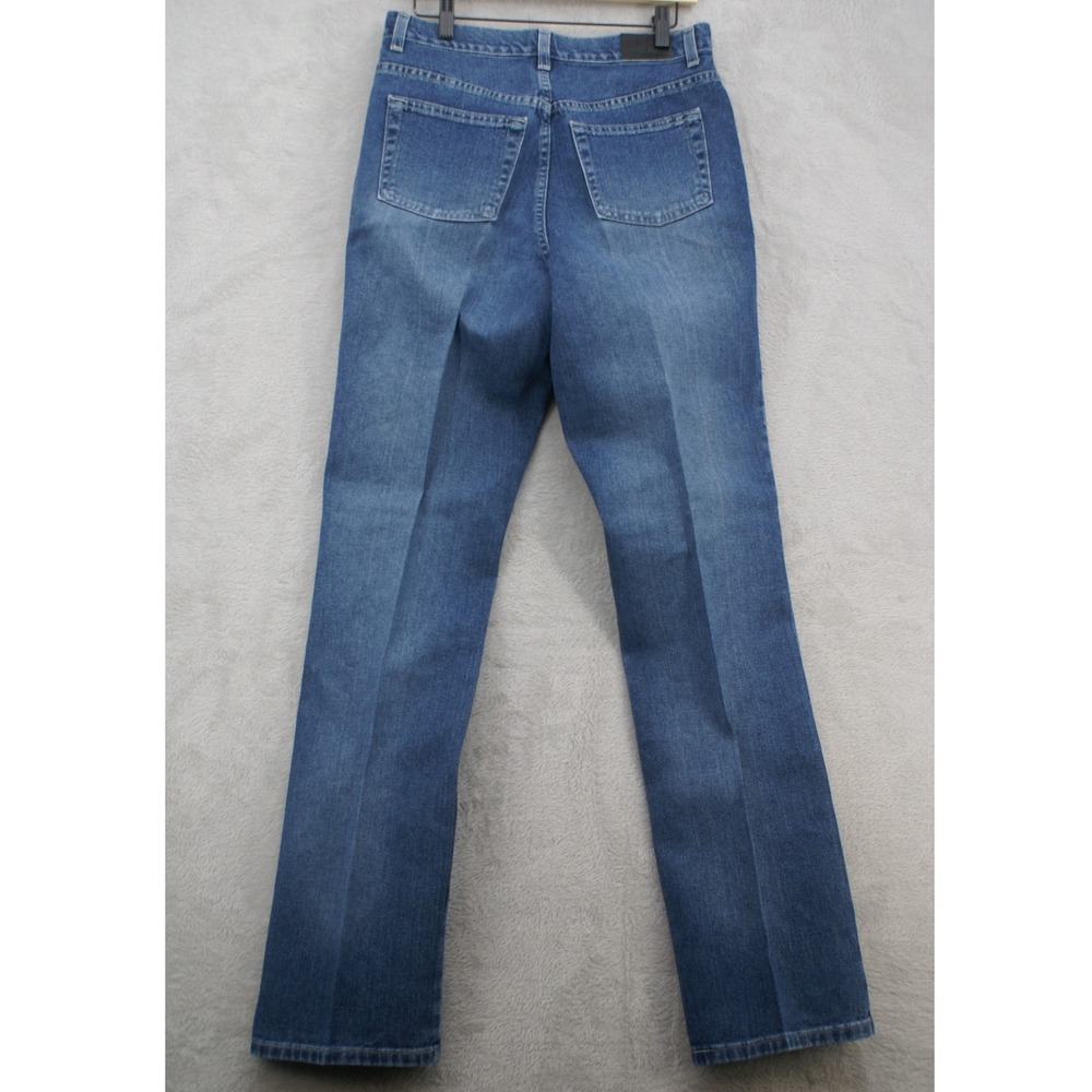 Vintage 90s NY Jeans Womens 10 Tall Bootcut Jeans 100% Cotton Made Canada 32x34